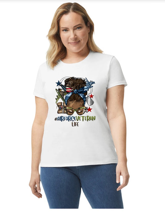 #AirForceVeteranLife T-Shirt